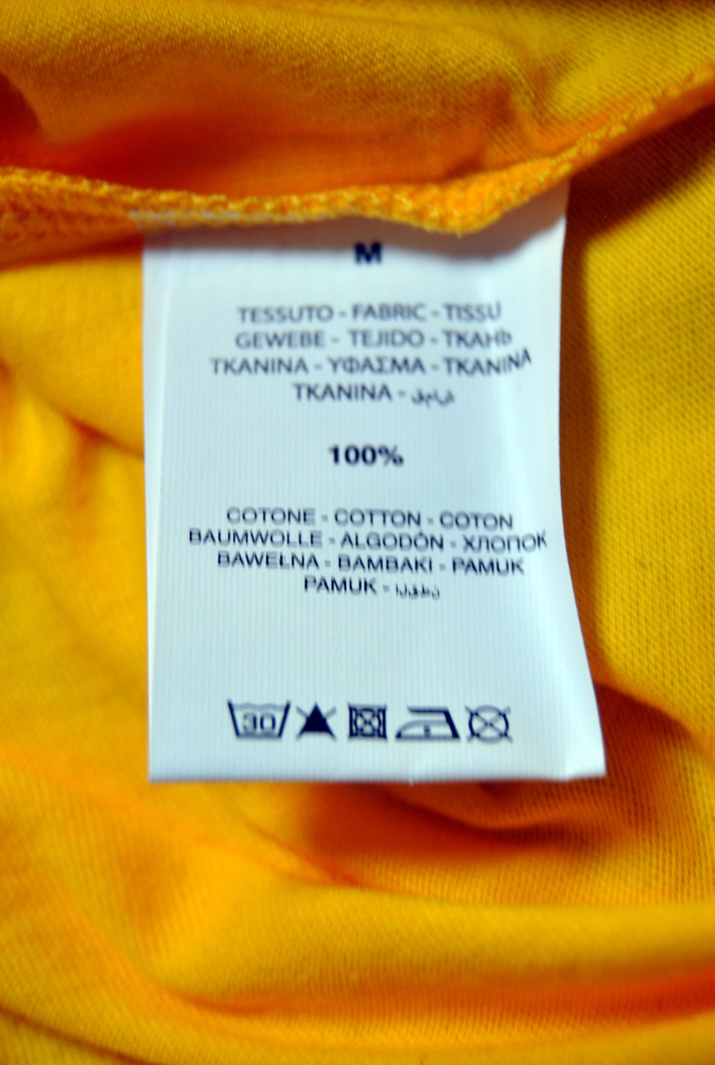 Camiseta Norway Amarilla M