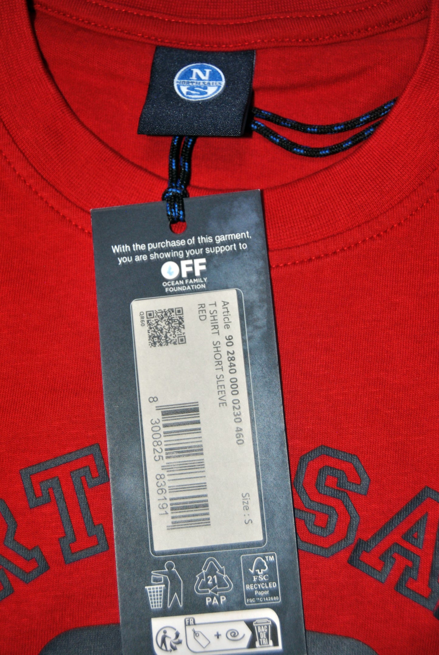 Camiseta North Sails Roja M