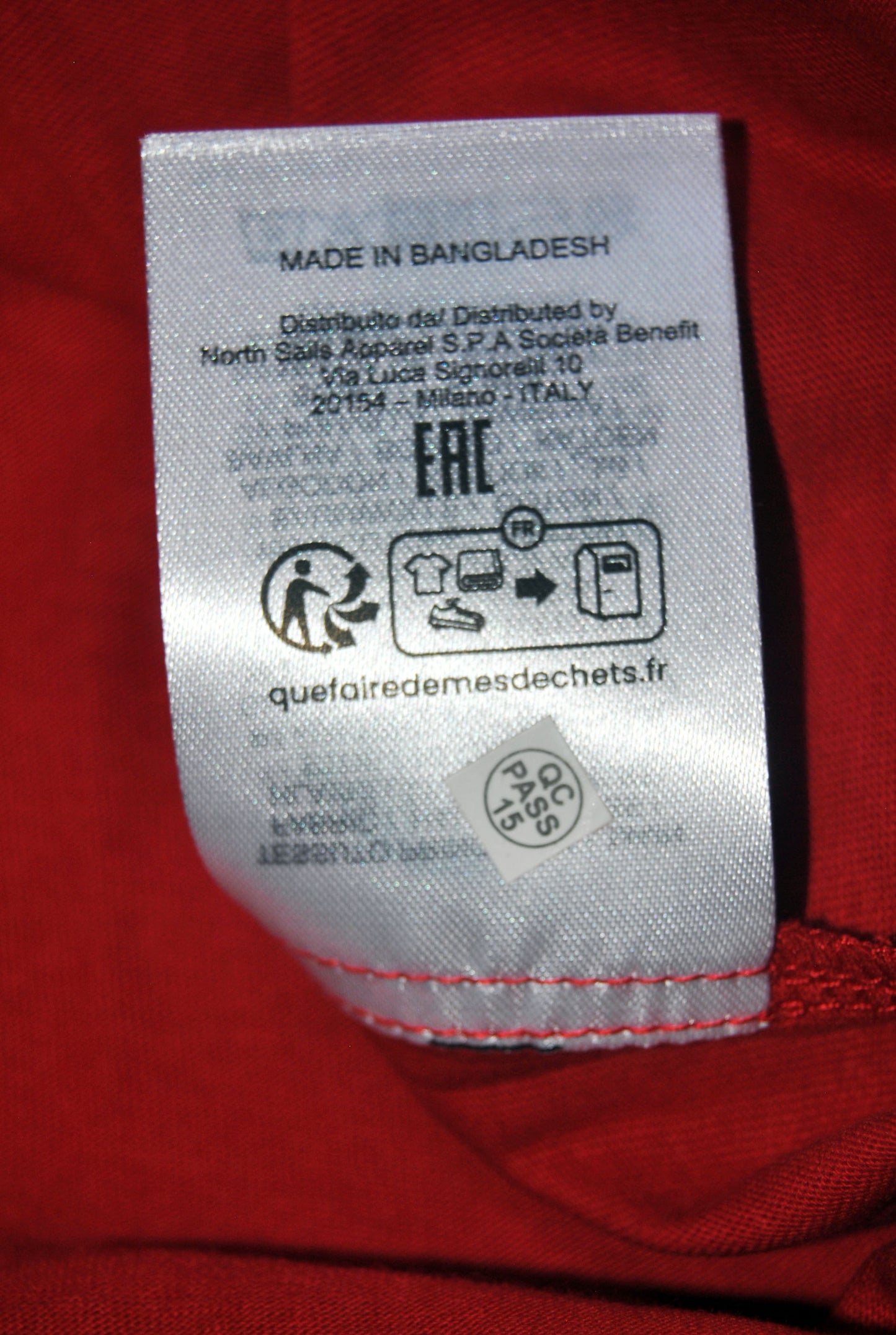 Camiseta North Sails Roja M