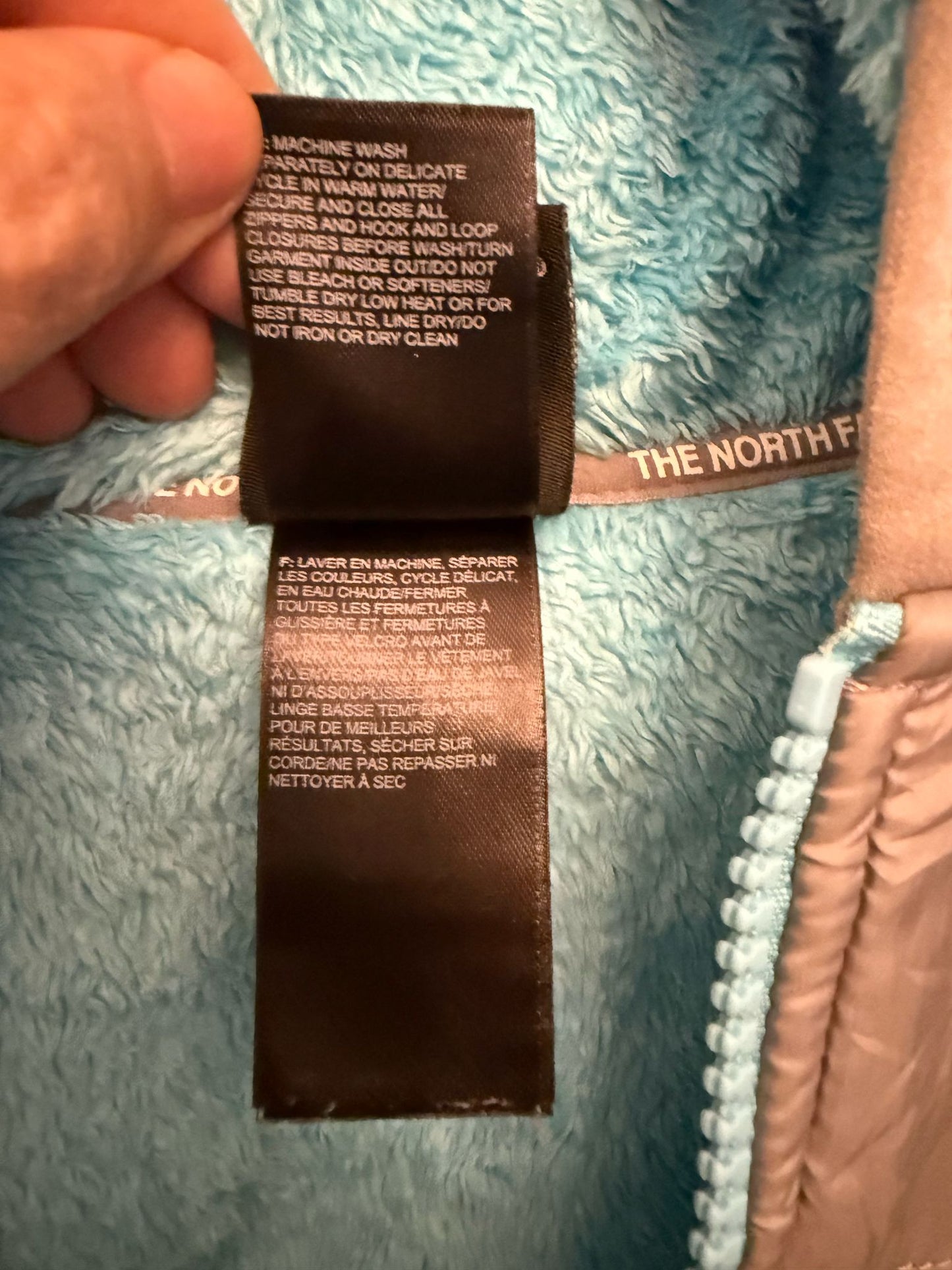 Foro Polar The North Face Turquesa Niña . Talla L. Segunda mano