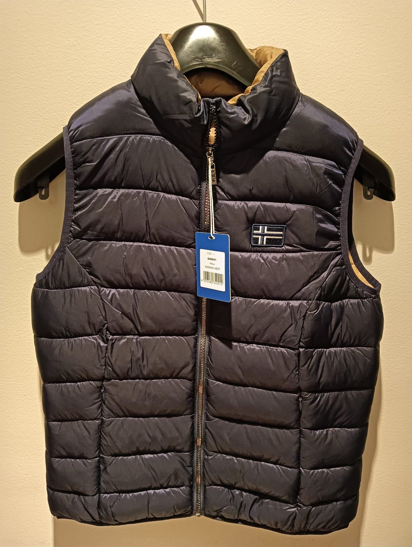 Chaleco Norway Mujer azul marino L