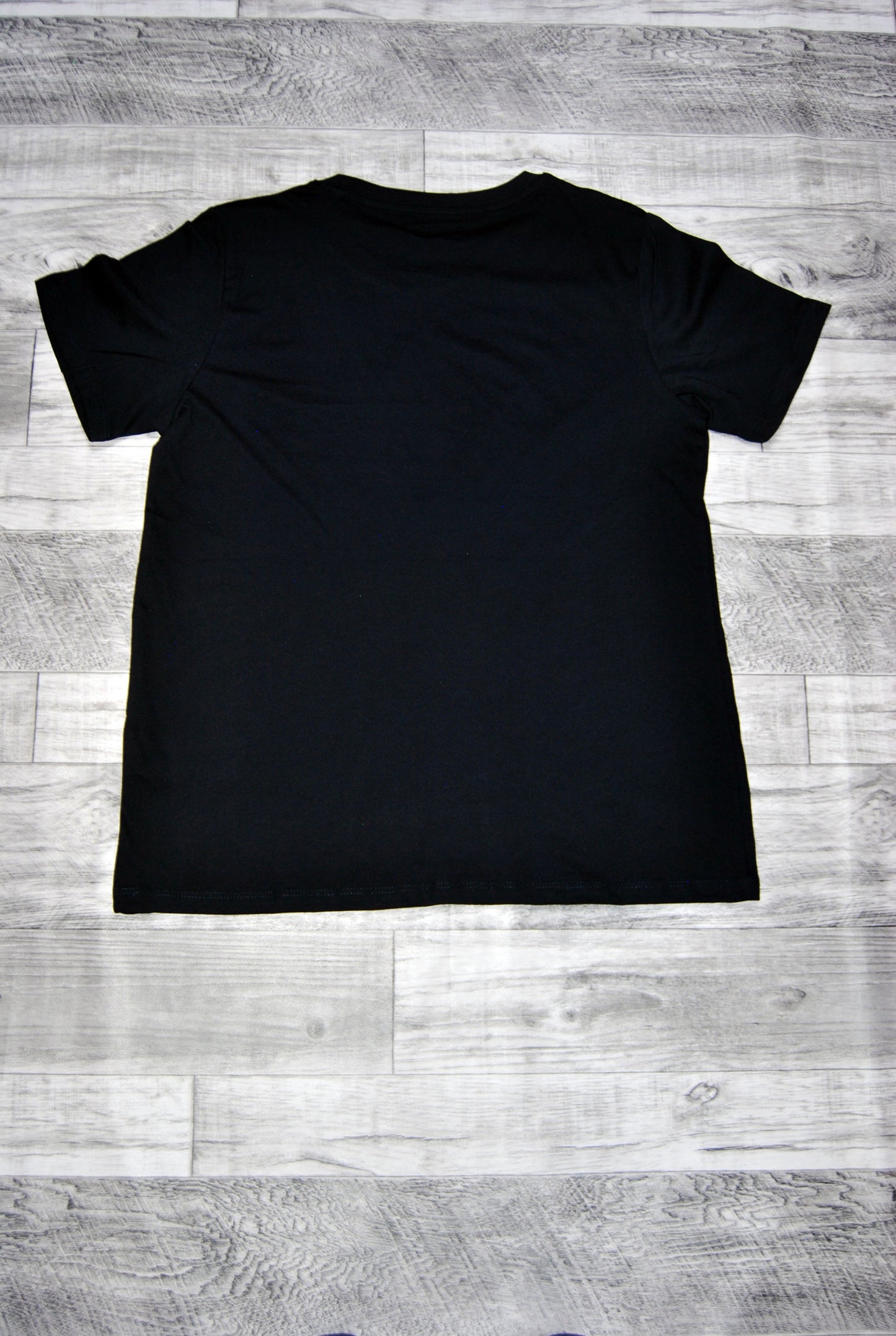 Camiseta Pepe Jeans de color negro con estampado. Talla L.