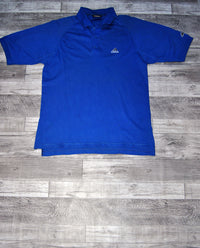 Polo Adidas de color azul. Talla XXL. Segunda mano