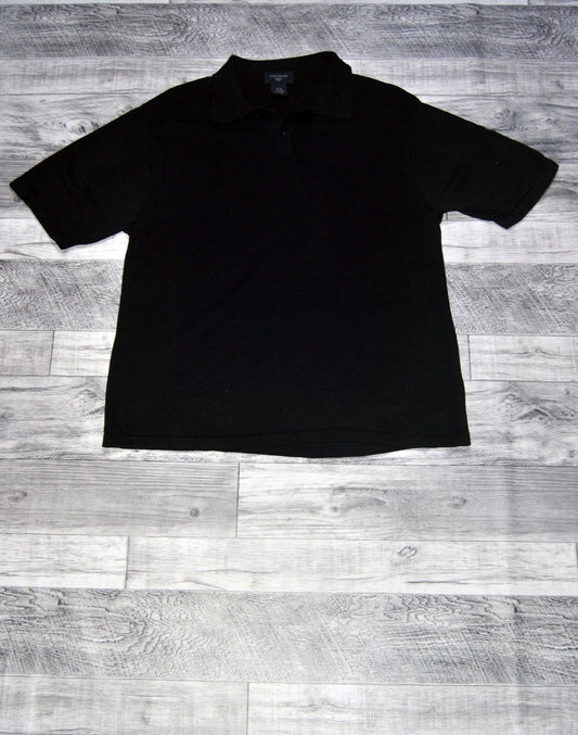 Polo Dockers de coloro negro. Talla M. Segunda mano