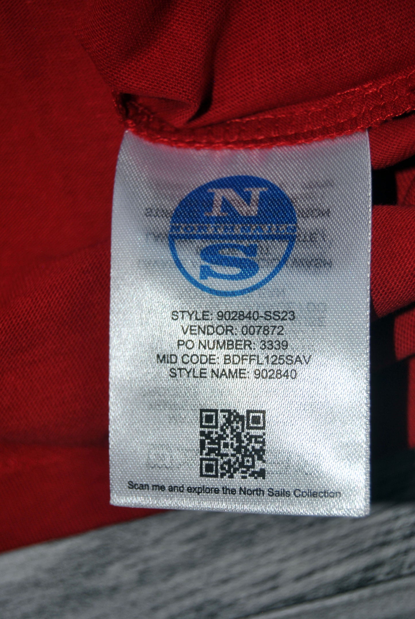 Camiseta North Sails Roja M