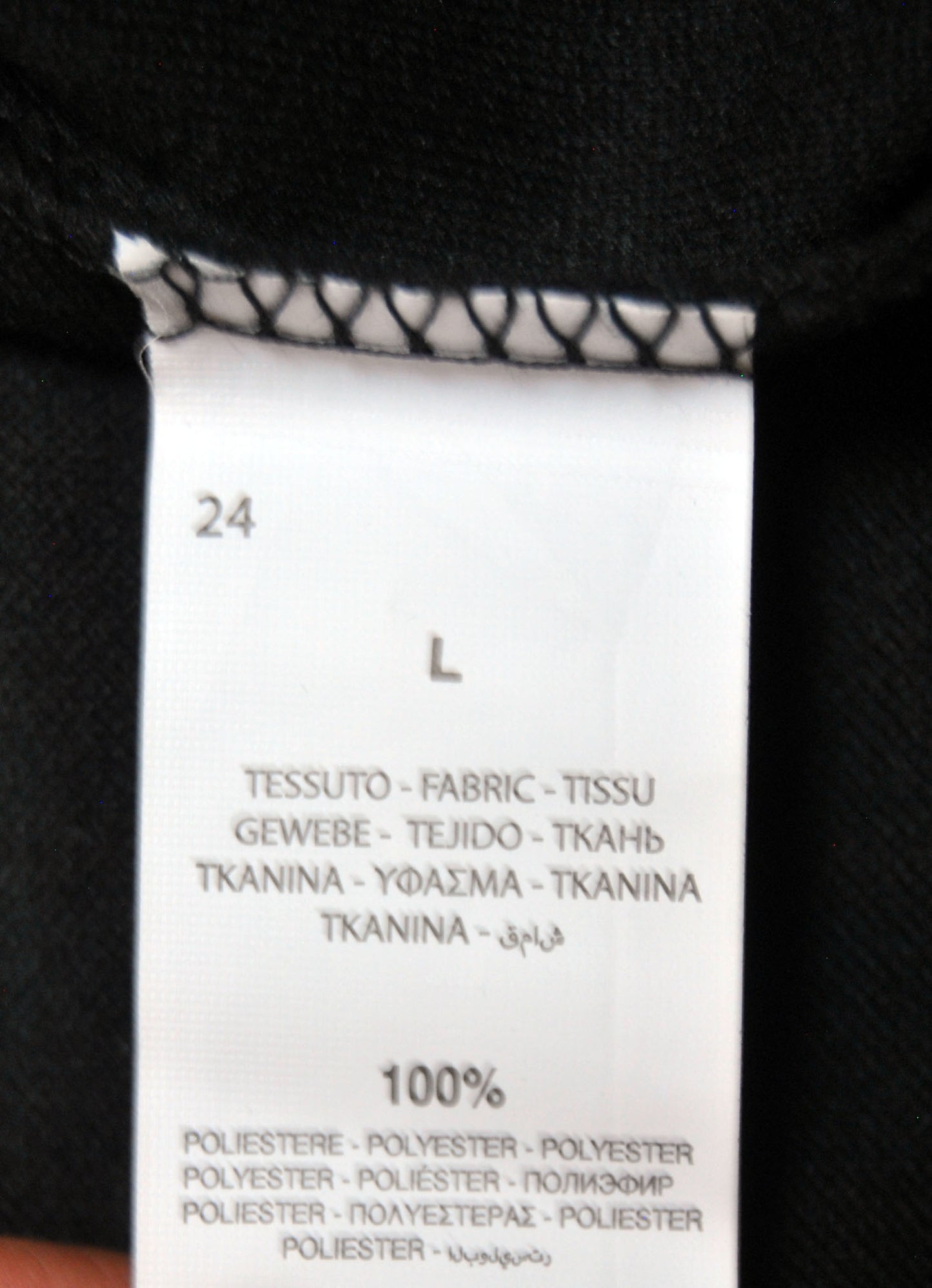 Sudadera Norway Mujer color negro con cremallera frontal. Talla L.