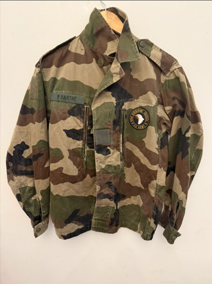 Chaqueta Militar Airborn Division . Talla M . Segunda Mano