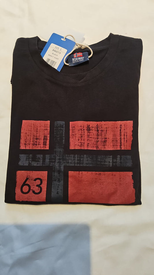 Camiseta Norway Negra L
