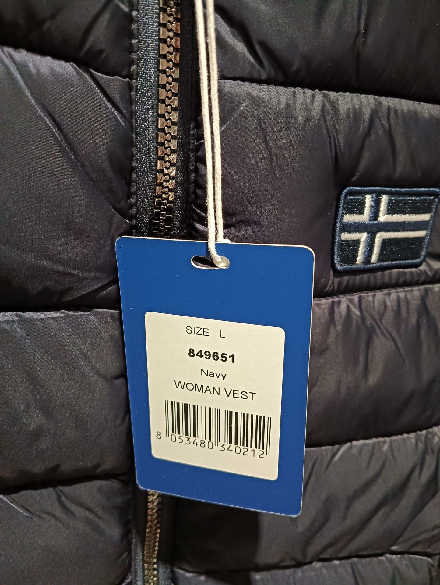 Chaleco Norway Mujer azul marino L
