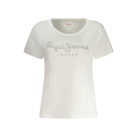 Camiseta blanca mujer Pepe Jeans London Talla S