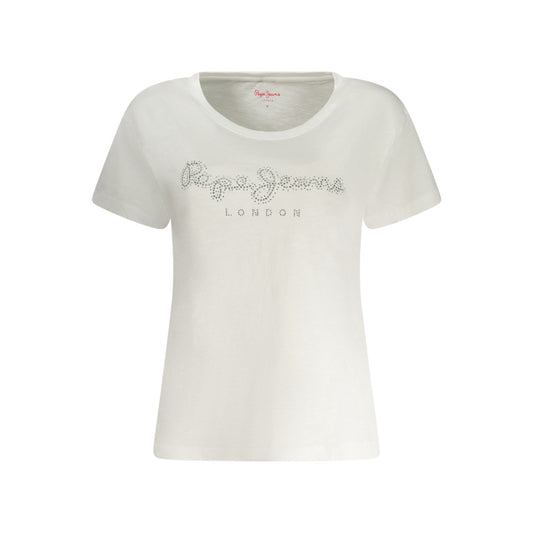Camiseta blanca mujer Pepe Jeans London Talla S
