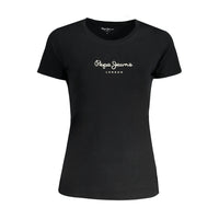 Camiseta negra mujer Pepe Jeans London Talla S