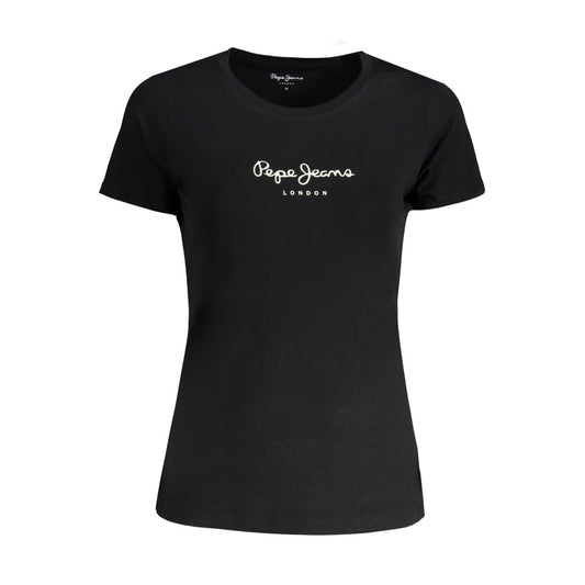 Camiseta negra mujer Pepe Jeans London Talla S
