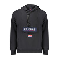 Sudadera con Capucha para Hombre Norway Negra